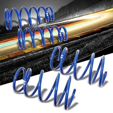 Blue 1.75" Drop Manzo Race Sport Lowering Spring Coil For 88-91 Honda Civic EF