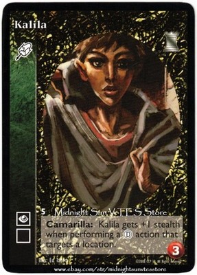 Kalila Malkavian Keepers of Tradition V:TES VTES Vampire CCG