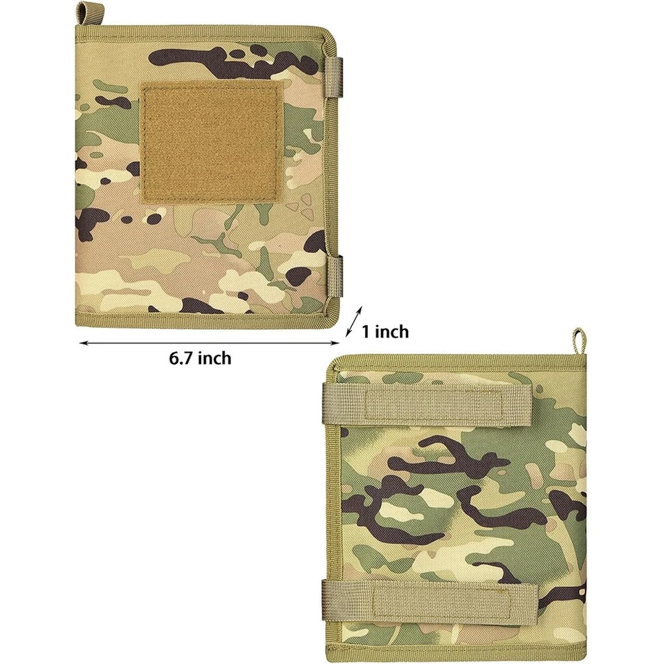 Bolsa de almacenamiento de mapas tácticos plegable impermeable Molle bolsa exterior camping senderismo Foto 4 de 4