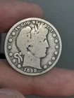 1898- O Barber Half Dollar #3