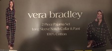   LAST ONE  NWT VERA BRADLEY women  s pajama set sz XL  