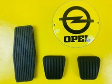 NEU Satz Pedalgummis Opel Calibra Pedalbezug Gummi Bremse Kupplung + Gaspedal