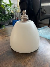 Italian Alabaster Hanging Pendant Shade & Nickel E27 Lampholder