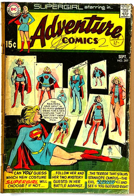 ADVENTURE COMICS - Comic Book #397. DC Comics September 1970. No.397. VG+ 4.5
