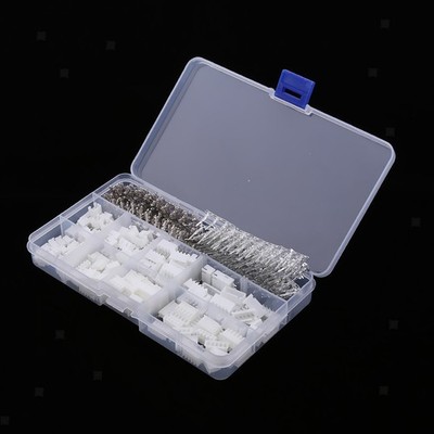560 Stück 2Pin 3Pin 4Pin 5Pin 2,54mm Header + Klemme + Gehäuseanschluss Kits