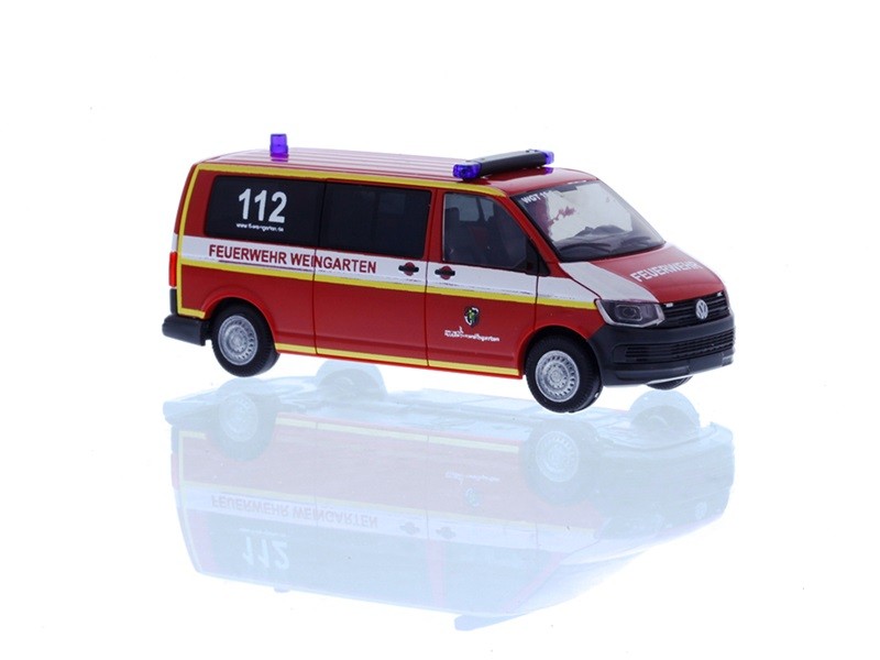 Rietze 53757 - 1/87 Volkswagen T6 FW Weingarten - New
