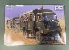 1/72 BEDFORD QLT 4x4 TROOP CARRIER MODEL KIT #72003