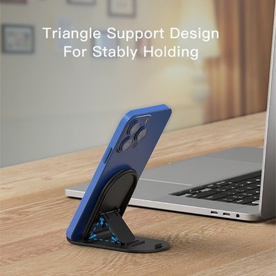 Foldable Stand Angle Adjustable Desktop Mobile Phone Holder Travel Pocket Stand