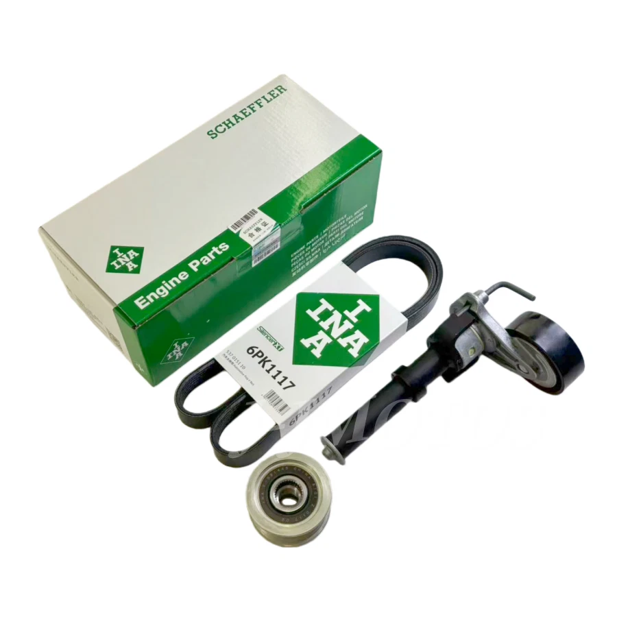 Generator V-belt Tensioner Kit For VW Passta Audi A3 Q3 1.8 2.0T 06J903133A Foto 3 de 4