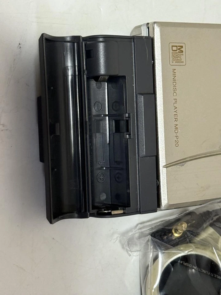 Reproductor MD ONKYO MD Walkman MD MD-P20 probado | Envío gratuito EE. UU./Reino Unido/CA Foto 2 de 4