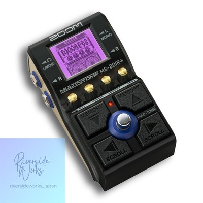 ZOOM MS-80IR+ MultiStomp & LGW-01 Wireless System Effects Set
