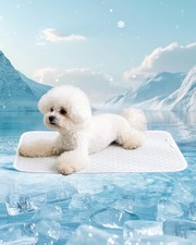 Dog Cooling Mat - Instant Cooling Pet Bed for Dogs  Cats, 6-12 F Drop, Non-T...