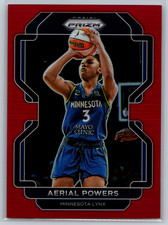 Aerial Powers 2022 Panini Prizm WNBA Red Prizm /199 #29 Minnesota Lynx
