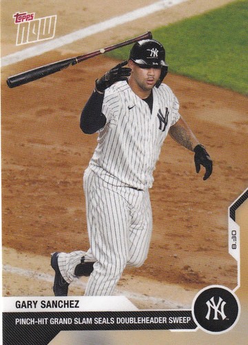2020 Topps Now 180 Gary Sánchez