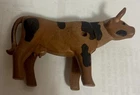 Vintage Playmobil Longhorn  Cow Steer Animal Farm Ranch Castle EC Rare Fast Ship