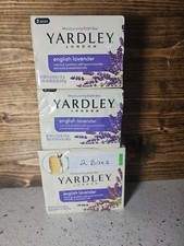Yardley London English Lavender Moisturizing Bath Soap Large4.25oz 6pc Free Ship