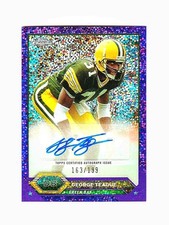 2023 Topps Composite Chrome - George Teague Auto Purple Speckle /199 #TCA-JT