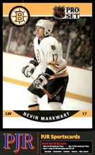 Nevin Markwart 1990-91 Pro Set #408 Boston Bruins