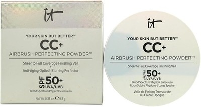 It Cosmetics Your Skin But Better CC+ Airbrush Perfecting Powder Deep Neu 7G