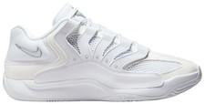Nike Men's KD 18 Triple All White Kevin Durant Basketball Shoes NEW