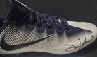 Daniel Jones Nike Signed Football Cleat w/ Beckett BAS Witnessed Sticker WM82172