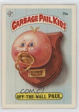 1985 Topps Garbage Pail Kids Series 2 Glossy Off-The-Wall Paul #75a 12zm