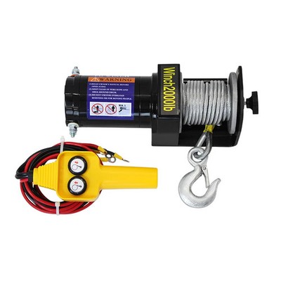 Electric Winch, Vehicle-mounted Winch, 12V/24V Winch Hoist, Lifting Winch