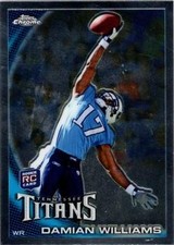 2010 Topps Chrome #C172 Damian Williams - Rookie RC FREE SHIPPING!