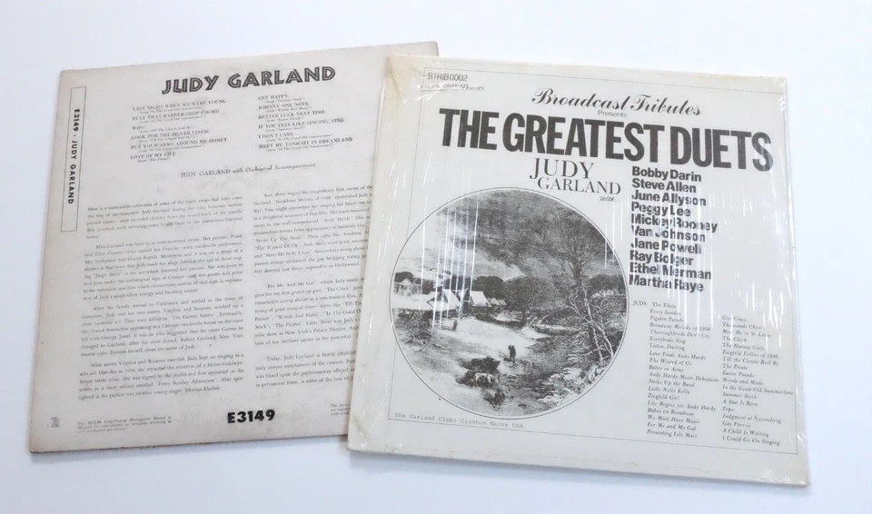 JUDY GARLAND LP ALBUM JOB LOT VINYL BUNDLE Best Of Film Musicals Duets Radio MGM - Image 4 of 4