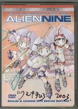 Alien Nine Collector's Series 2004 OVA Anime DVD US MANGA CORPS Signed