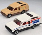 Hot Wheels Blackwall Lot Of 2 MiniTrek Goodtime Camper White & Brown Vintage