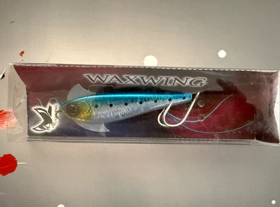 Shimano Waxwing Blue Sardine 25g 88mm Saltwater Sub-Surface Lure (#BS558) - Image 1 of 4