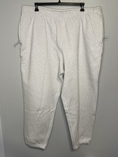 Nike Fleece Gray Joggers Pants Sweats Straight Leg Men's Size 4XL New