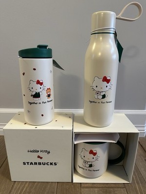 Hello Kitty x Starbucks 2025 3 Item Set NEW/LIMITED