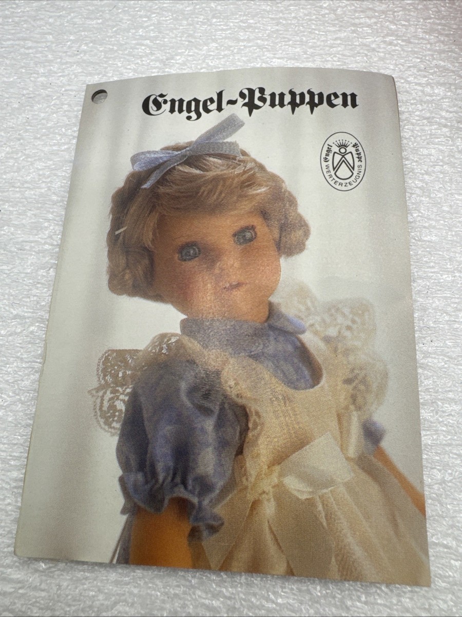 Vintage Engel Puppe Doll Germany 13