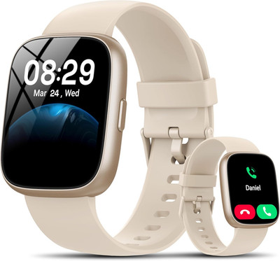 Smart Watch with Alexa Built-In, 1.83'' HD Touchscreen Fitness Tracker with Bluet