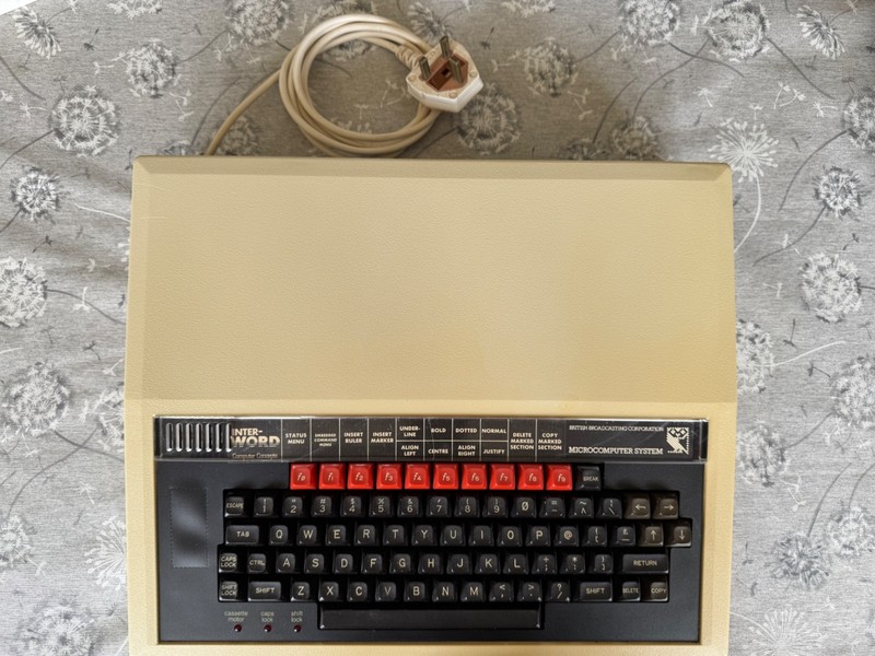 Acorn BBC Micro with Sidewise RAM/ROM Expansion Board
