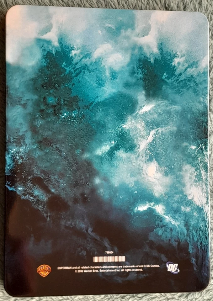 Superman Returns ☆ Australian embossed DVD tin ☆ Region 4 ☆ 2006 - Image 2 of 4