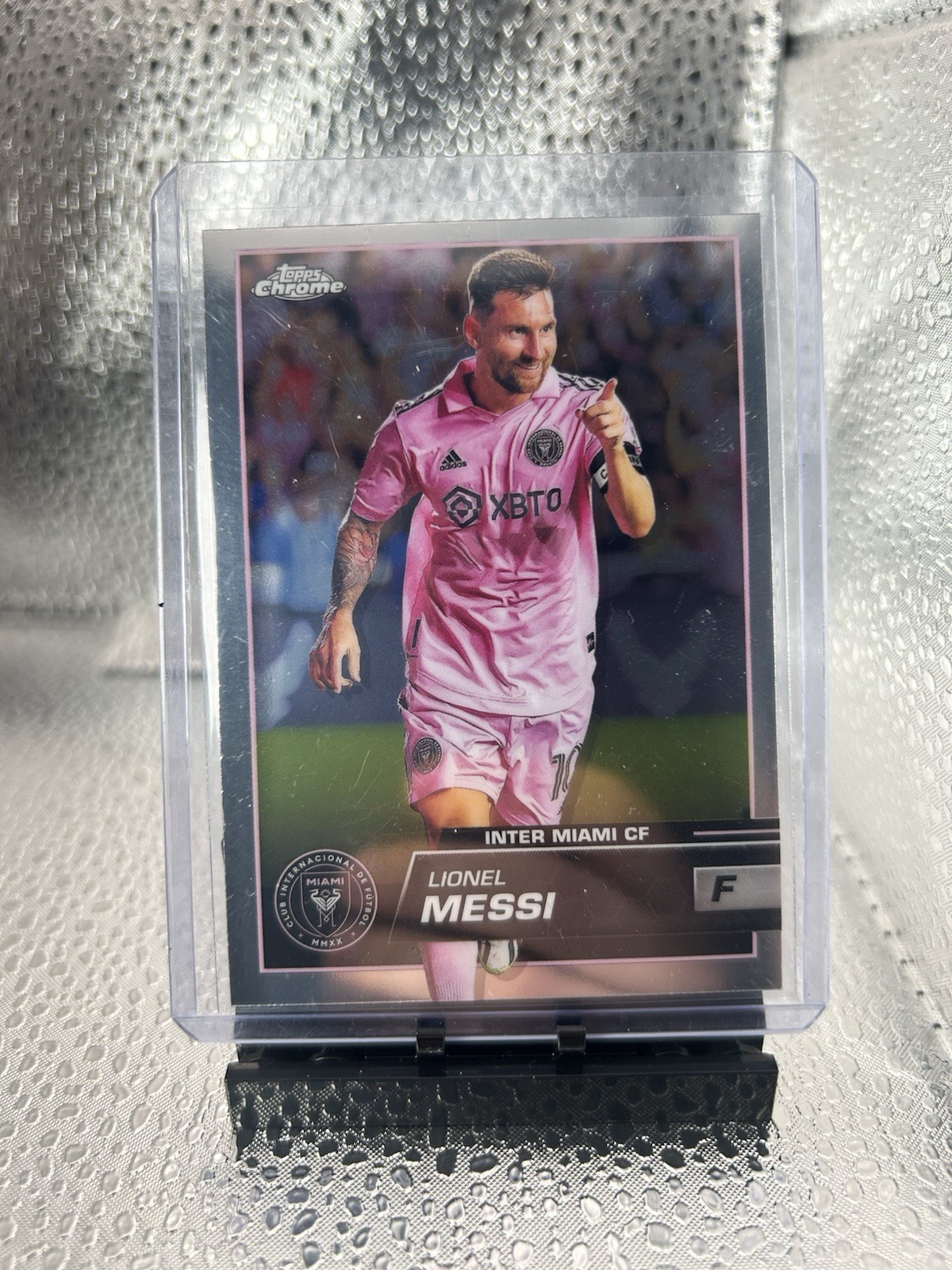 2023 Topps Chrome MLS Lionel Messi #58 Base Inter Miami CF