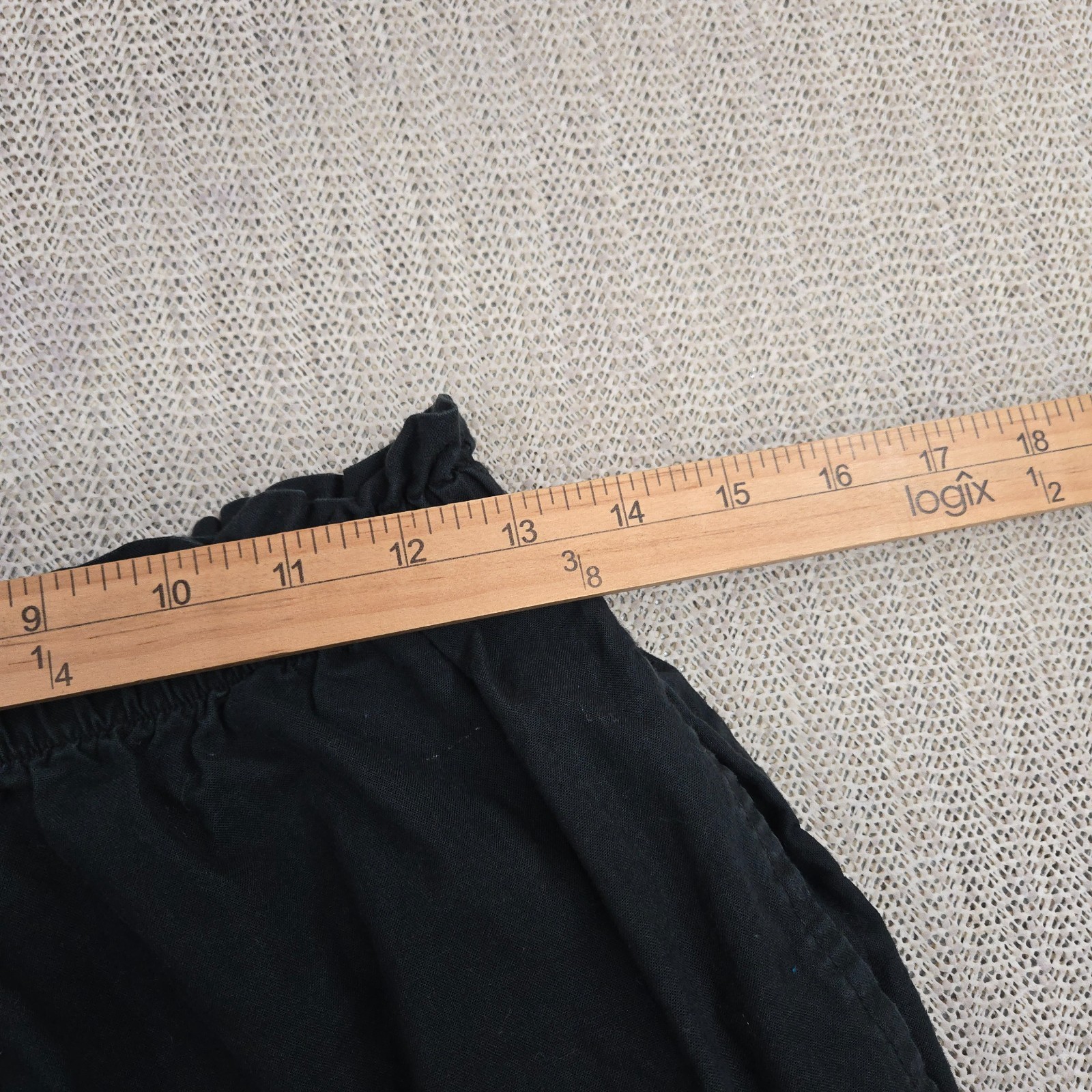 Simply Basic Shorts Womens Large Black Stretch El… - image 3