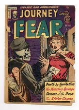 Journey into Fear #16 GD- 1.8 1953