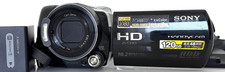 Sony HDR-SR12 Handycam Digital Hi-Vision Camcorders HDD Black carl zeiss lens