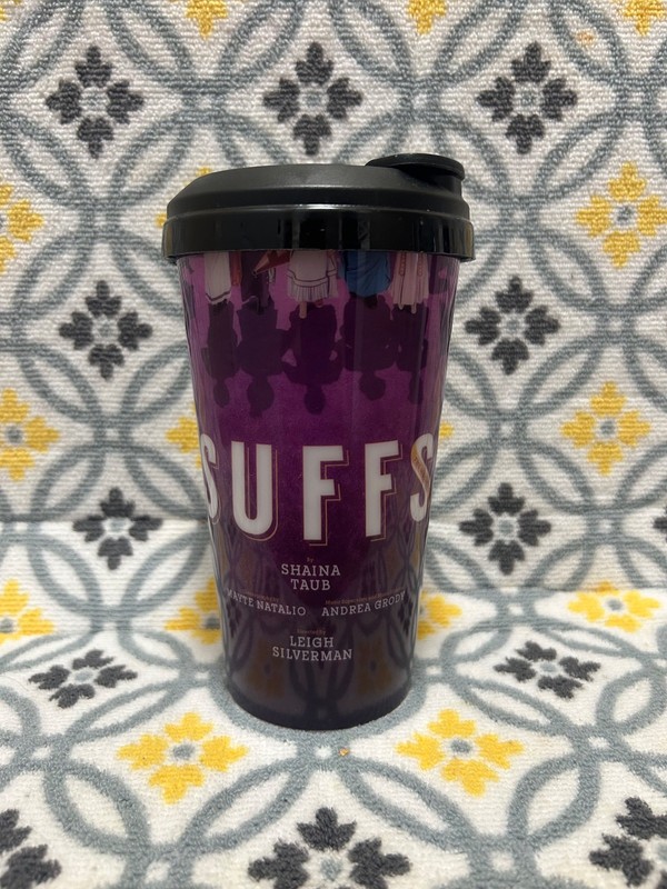 Suffs Broadway Musical Souvenir Drink Cup With Lid