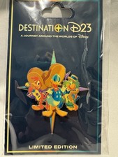 DEC LE 400 Three Caballeros Donald Jose Panchito Destination D23 WDCS Disney Pin