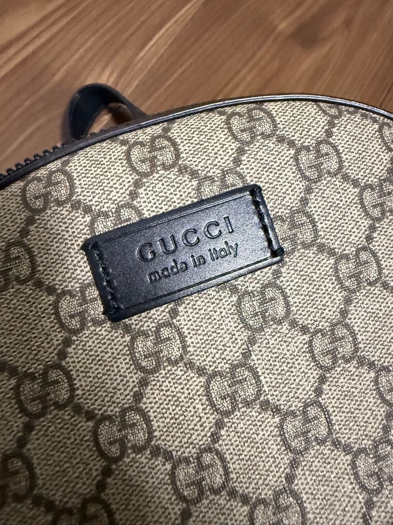 GUCCI Mini Backpack Gray Used Versatile Classic S… - image 10