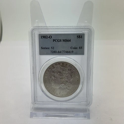 1902-O Morgan Silver Dollar - PCGS MS64 - $1 Coin-Series 52- Collectors!