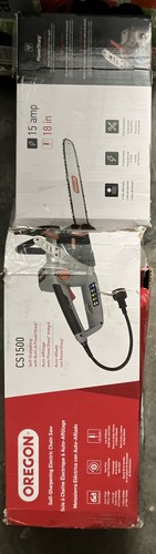 New Oregon CS1500 3.4 HP 18-inch 15 Amp Self-Sharpening Corded Electric Chainsaw