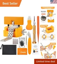 Deluxe Watch Repair Kit - Complete 88-Piece Alloy Tool Set with Accessories