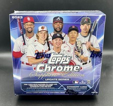 2023 Topps Chrome Update Series Sapphire Edition Sealed Hobby Box