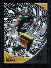 2021 Panini Chronicles Clear Vision Rookies Blue 21/99 Najee Harris #CVR-14 0d44